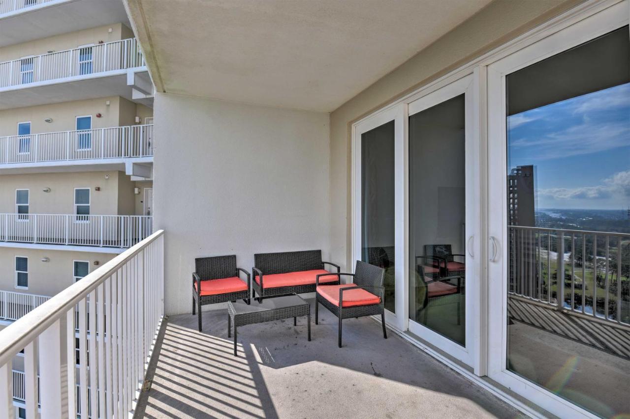 Comfy Pcb Condo With View And Private Beach Access! Panama City Beach Exterior photo